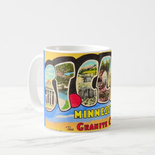 Grüße aus St Cloud Becher Kaffeetasse (Vorderseite Links)