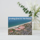 Grüße aus St Pete Beach, Postcard! Postkarte (Stehend Vorderseite)
