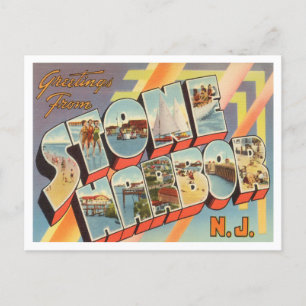 Grüße aus Stone Harbor, New Jersey Reise Postkarte