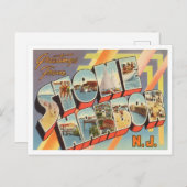 Grüße aus Stone Harbour, New Jersey Travel Postkarte (Vorne/Hinten)