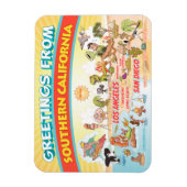 Grüße aus Südkalifornien Magnet (Vertikal)