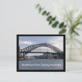 Grüße aus Sydney, Australien, Postkarte (Stehend Vorderseite)