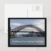 Grüße aus Sydney, Australien, Postkarte (Vorne/Hinten)