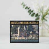 Grüße aus Sydney Australien Postkarte (Stehend Vorderseite)