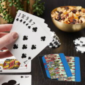 Grüße aus Syracuse NY Spielkarten (In Situ)
