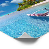 Grüße aus Tahiti Poster (Ecke)
