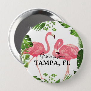 Grüße aus Tampa, FL Button