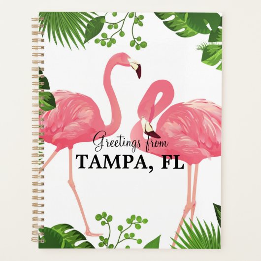 Grüße aus Tampa, FL Planer (Vorderseite)