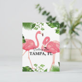 Grüße aus Tampa, FL Postkarte (Stehend Vorderseite)