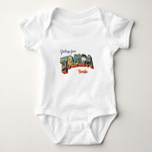 Grüße aus Tampa, Florida Baby Strampler