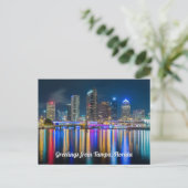 Grüße aus Tampa, Florida Postcard Postkarte (Stehend Vorderseite)