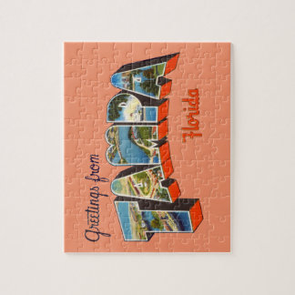 Grüße aus Tampa, Florida Puzzle