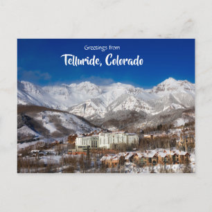 Grüße aus Telluride Colorado Panoramapostkarte Postkarte
