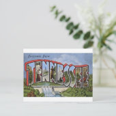 Grüße aus Tennessee Postkarte (Stehend Vorderseite)