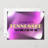 Grüße aus Tennessee Postkarte (Vorne/Hinten)