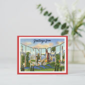 Grüße aus Tennessee Postkarte (Stehend Vorderseite)