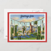 Grüße aus Tennessee Postkarte (Vorne/Hinten)