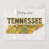 Grüße aus Tennessee Postkarte (Vorderseite)