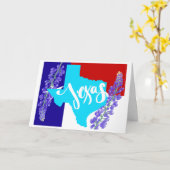 Grüße aus Texas! Grußkarte Karte (Gelbe Blume)