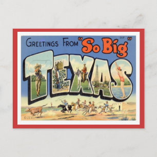 Grüße aus Texas Postkarte