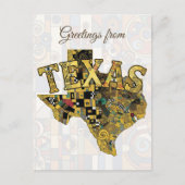 Grüße aus Texas Postkarte (Vorderseite)