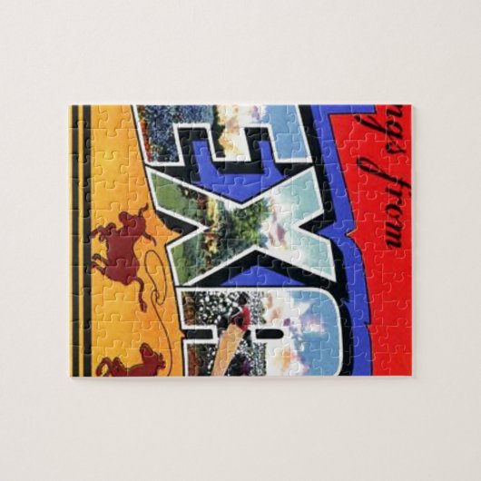 Grüße aus Texas Puzzle (Horizontal)