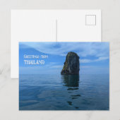 Grüße aus Thailand Postkarte (Vorne/Hinten)
