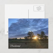 Grüße aus Thailand Postkarte (Vorne/Hinten)