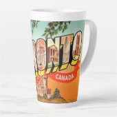 Grüße aus Toronto Kanada Milchtasse (Rechte Ecke)