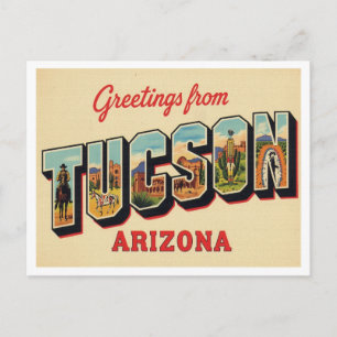 Grüße aus Tucson AZ Postkarte