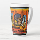 Grüße aus Tulsa Milchtasse (Rechte Ecke)