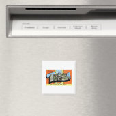 Grüße aus Tulsa, Oklahoma Magnet (In Situ (Geschirrspüler))