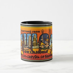 Grüße aus Tulsa Tasse