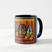 Grüße aus Tulsa Tasse (VorderseiteRechts)