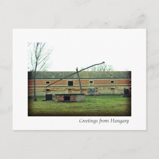 Grüße aus Ungarn Postkarte (Vorderseite)