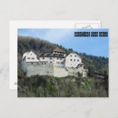 Grüße aus Vaduz, Liechtenstein Postkarte (Vorne/Hinten)
