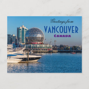 Grüße aus Vancouver Kanada Postkarte