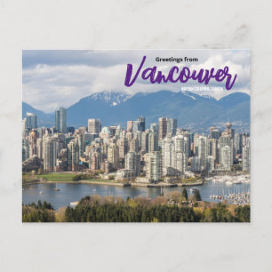 Grüße aus Vancouver Kanada Postkarte