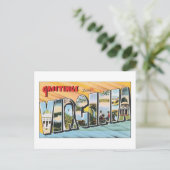 Grüße aus Virginia Postkarte (Stehend Vorderseite)