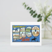 Grüße aus Waco, Texas Postkarte (Stehend Vorderseite)