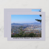 Grüße aus Waegwan, Südkorea Postkarte (Vorne/Hinten)