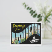 Grüße aus Washington, D.C. Vintag Postkarte (Stehend Vorderseite)