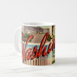 Grüße aus Washington DC  Kaffeetasse