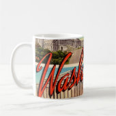 Grüße aus Washington DC Kaffeetasse (Links)