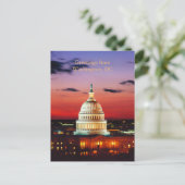 Grüße aus Washington, DC Postkarte (Stehend Vorderseite)