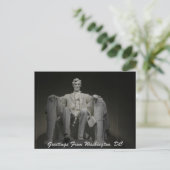 Grüße aus Washington, DC Postkarte (Stehend Vorderseite)