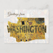Grüße aus Washington Postkarte (Vorderseite)