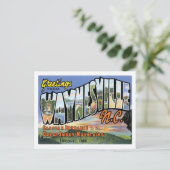 Grüße aus Waynesville North Carolina US City Postkarte (Stehend Vorderseite)
