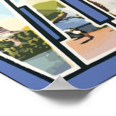 Grüße aus West Virginia, Vintag Poster (Ecke)