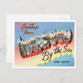 Grüße aus Wildwood am Meer, New Jersey Postkarte (Vorne/Hinten)